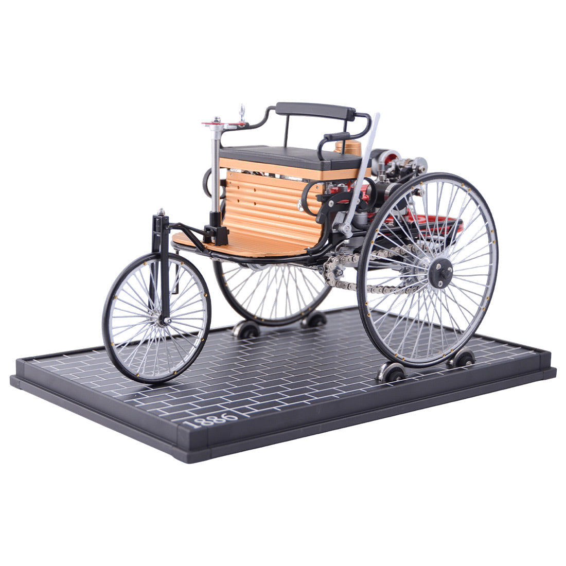 World's 1st Car Build Your Own Automobile Model Building Kits 430pcs
