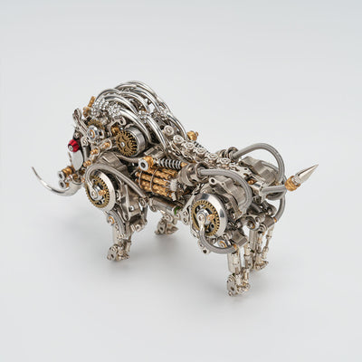 Wild Boar with Iron Tusk 3D Metal Model Kit Puzzle (1100PCS)