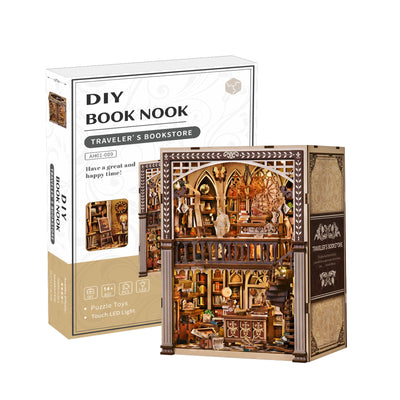Traveler's Bookstore DIY Book Nook