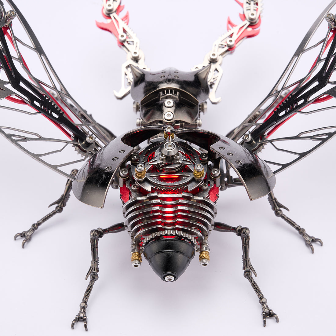 Mechanical Beetle Steampunk DIY Metal Insect Model Kit