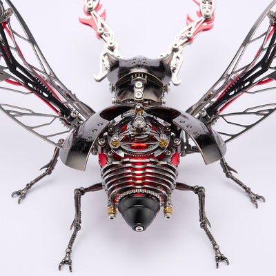 Mechanical Beetle Steampunk DIY Metal Insect Model Kit