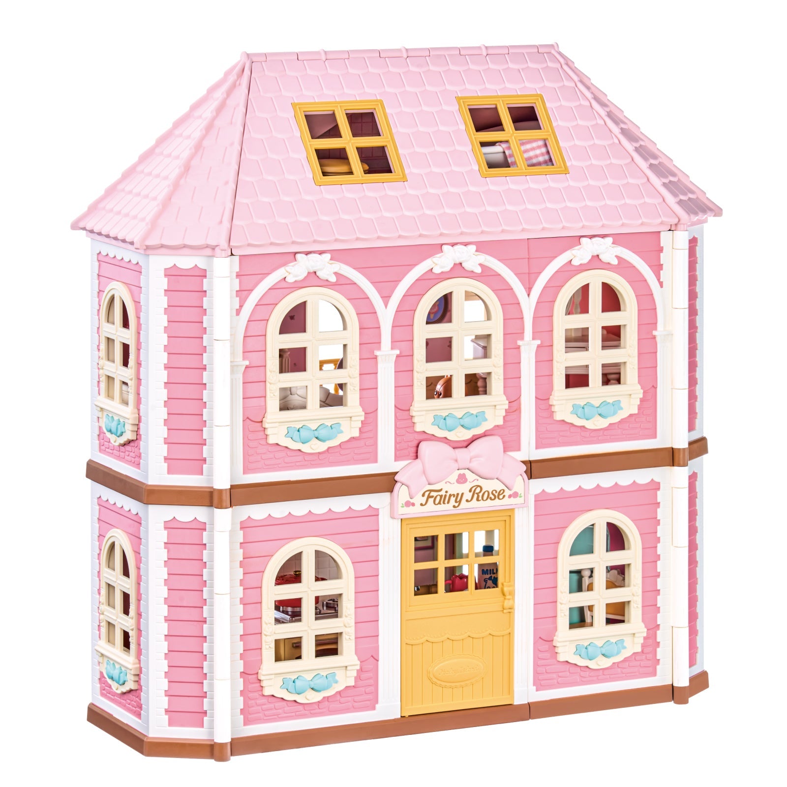 Fairy Rose Cottage DIY Dollhouse Kit