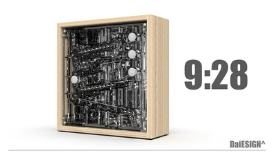 Gravity Rolling Ball Timer Mechanical Clock