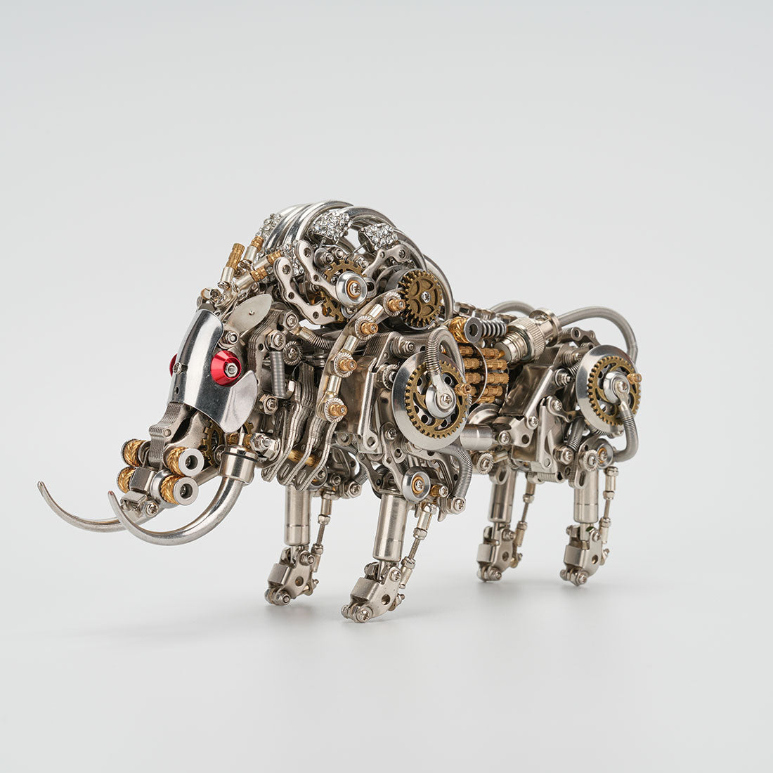 Wild Boar with Iron Tusk 3D Metal Model Kit Puzzle (1100PCS)