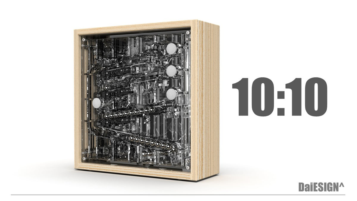 Gravity Rolling Ball Timer Mechanical Clock