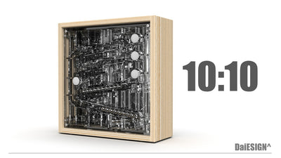 Gravity Rolling Ball Timer Mechanical Clock
