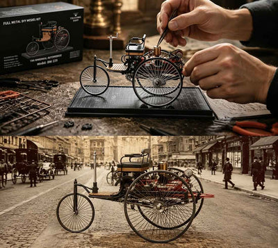 World's 1st Car Build Your Own Automobile Model Building Kits 430pcs