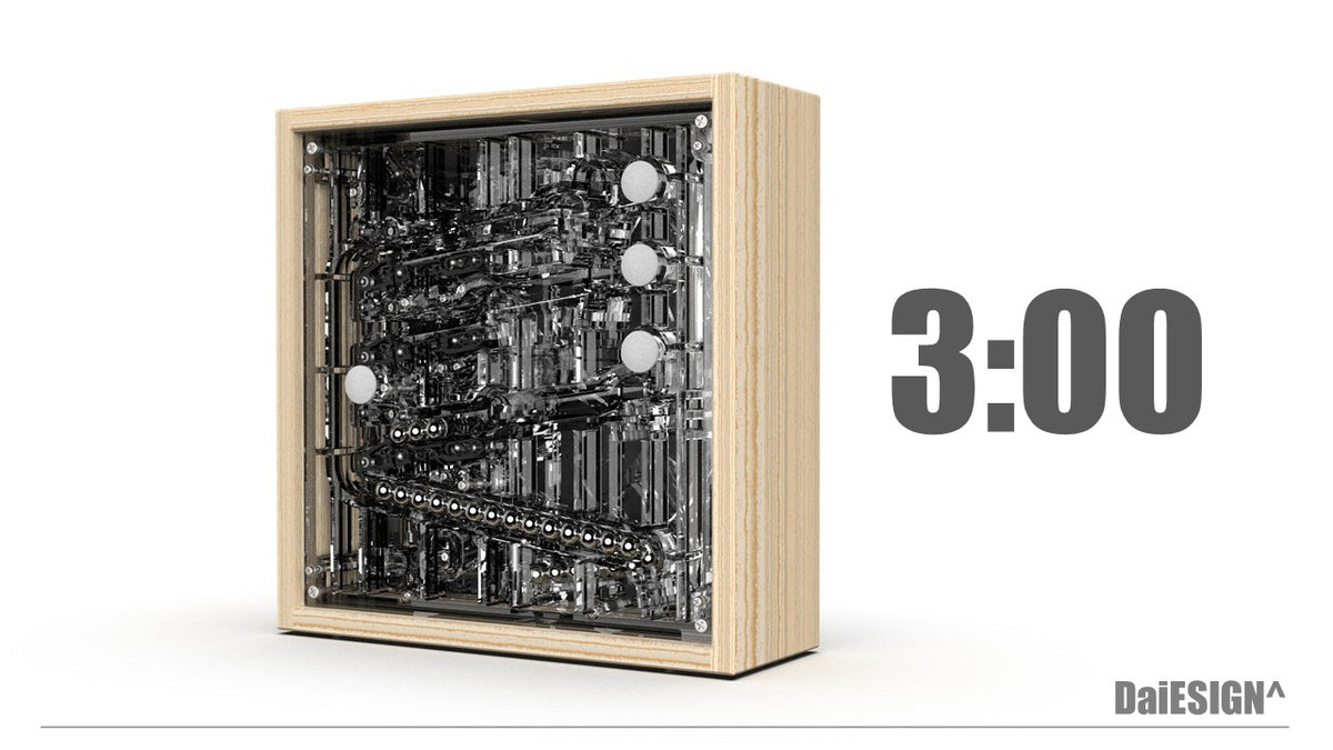 Gravity Rolling Ball Timer Mechanical Clock