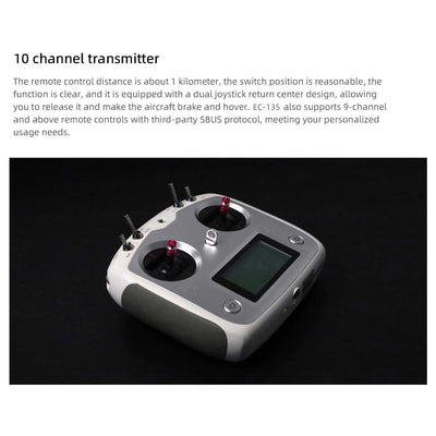 EC135 470 Class RC Helicopter ADAC 6CH 2.4G with ACE Flight Controller & GPS