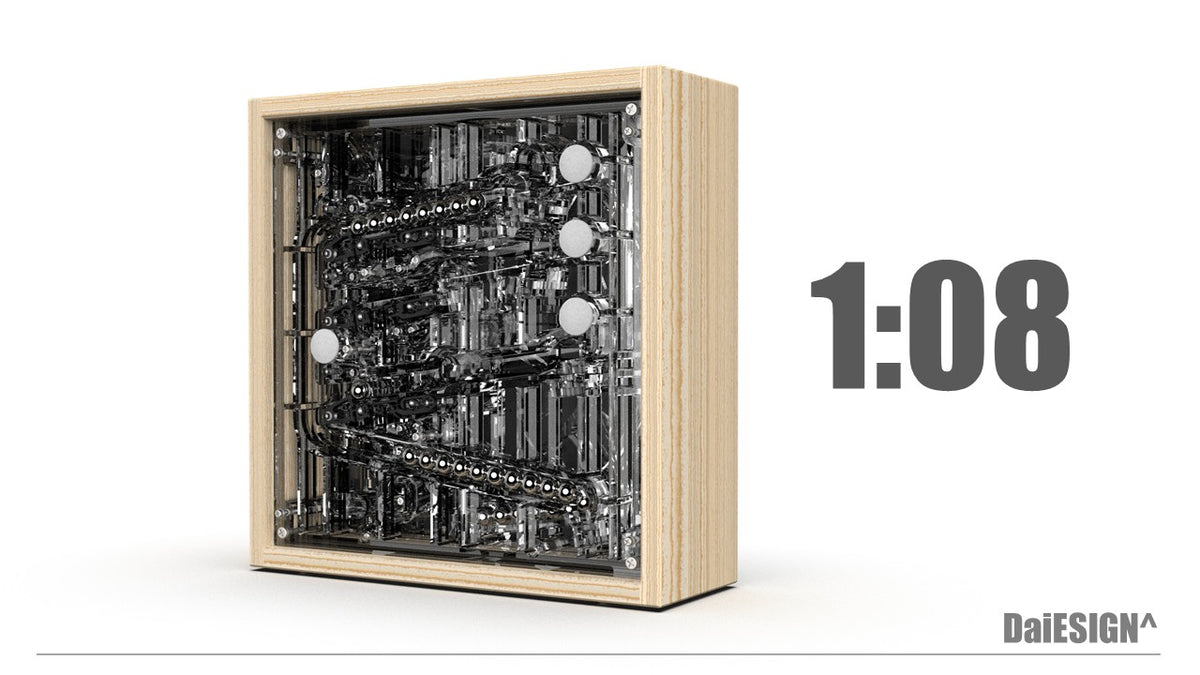 Gravity Rolling Ball Timer Mechanical Clock