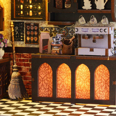 Magic Coffee Shop DIY Book Nook