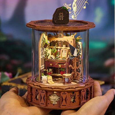 Magic DIY Wooden Music Box