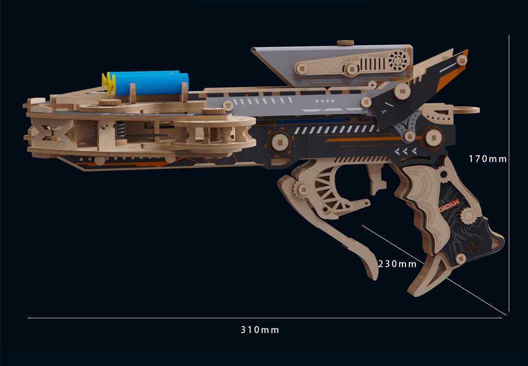 Crossbow 3D Wooden Puzzle