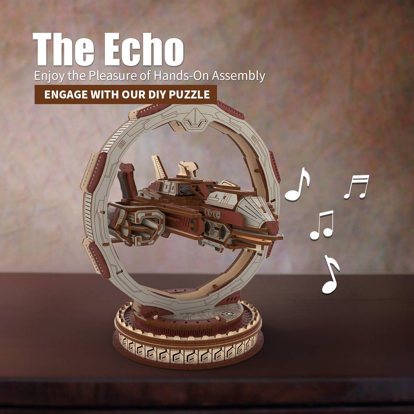 ECHO 3D Wooden Puzzle