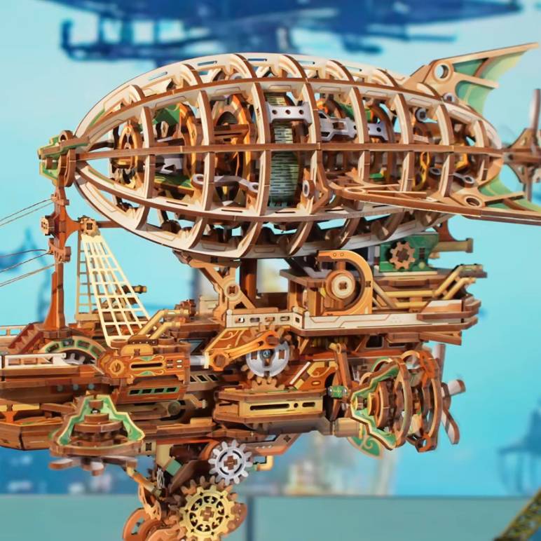 Vapor Trek 3D Wooden Puzzle – surplusfun