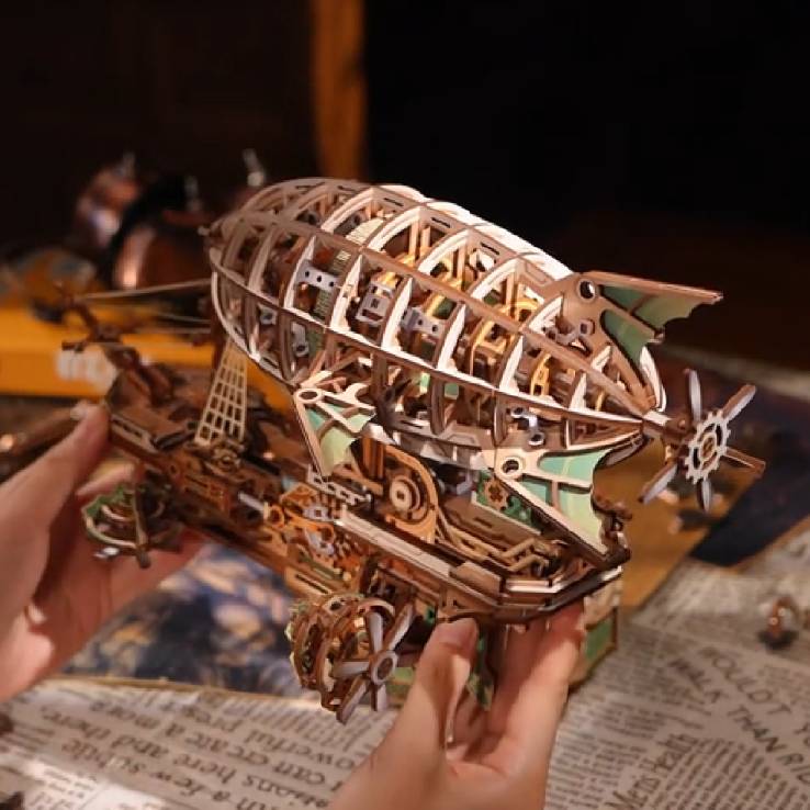 Vapor Trek 3D Wooden Puzzle – surplusfun