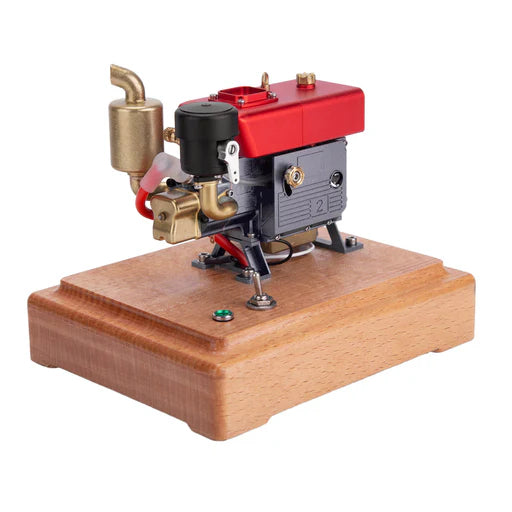 RETROL MUSA 1/8 2.2cc Mini Evaporative Water-cooled Single-cylinder Four-stroke Gasoline Engine Internal Combustion Engine Model - Speed Up to 12000rpm