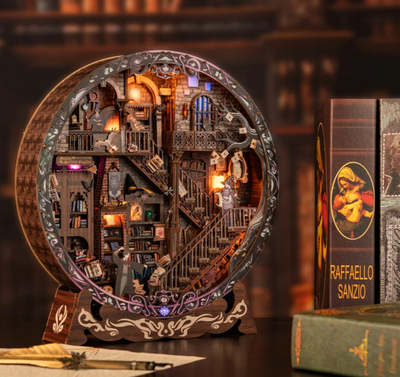 Magic Library 3D Wooden Puzzle