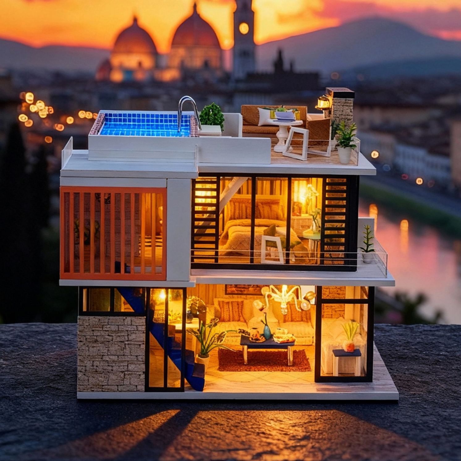 Florence DIY Miniature House