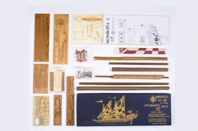 St.Jerome 3D Wooden Ship