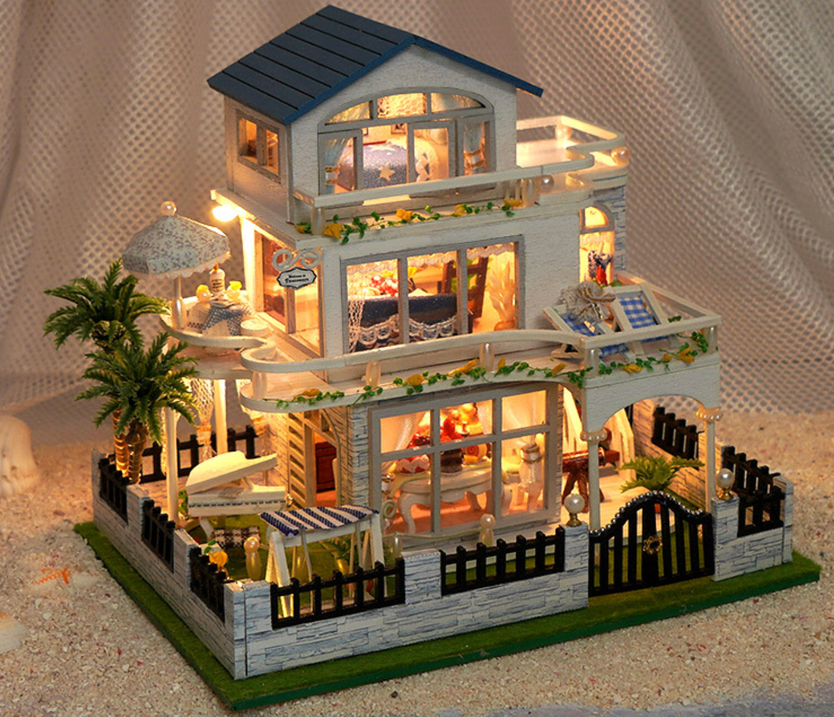 Mini Waltz DIY Miniature House