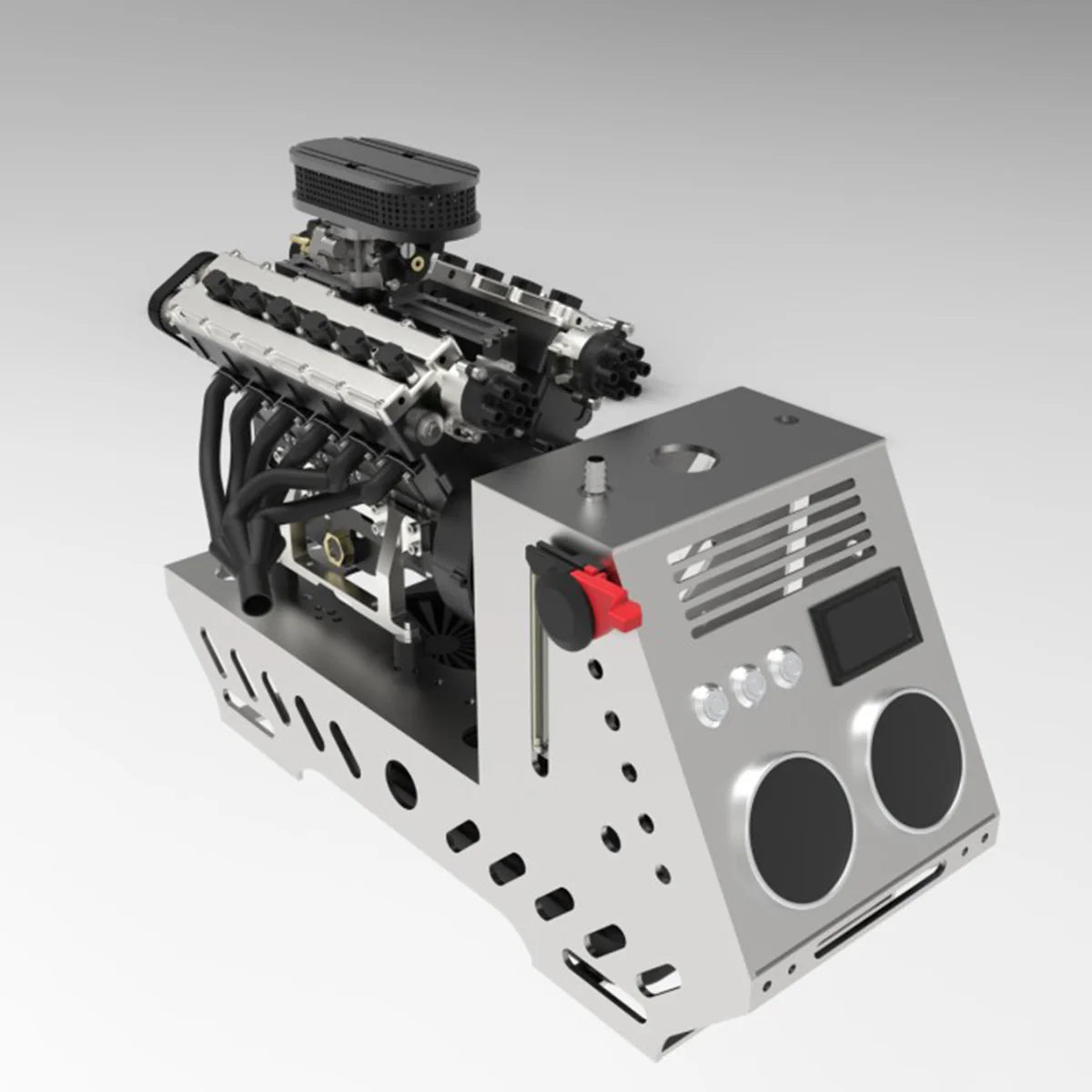 V12 Engine GS-V12 72CC DOHC 4-Stroke 12-Cylinder 48-Valve Water-Cooled Electric Start Gasoline Engine Model - V12 Engine Model That Works