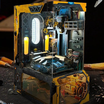 Automobile Workshop DIY Book Nook