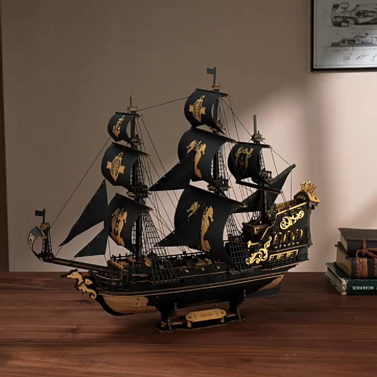 Seahorse 3D Wooden Ship