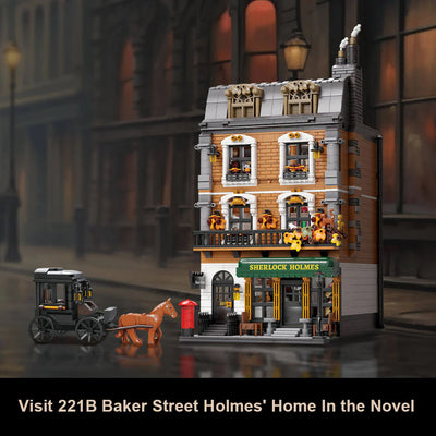 Sherlock Holmes Baker Street 3D Plastic Kit
