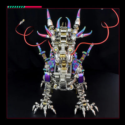 Mechanical Dragon 3D Metal Crafts DIY Assembly Model Kit Art Device-2030+PCS