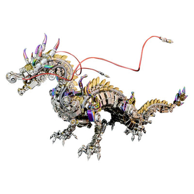 Mechanical Dragon 3D Metal Crafts DIY Assembly Model Kit Art Device-2030+PCS
