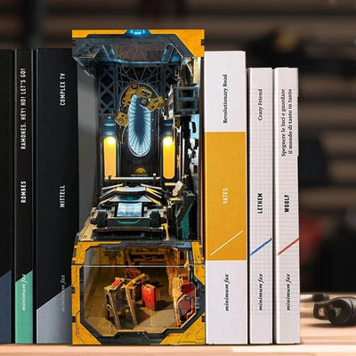 Automobile Workshop DIY Book Nook