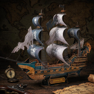 Shadow Sail 3D Ship Puzzle