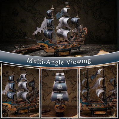 Shadow Sail 3D Ship Puzzle