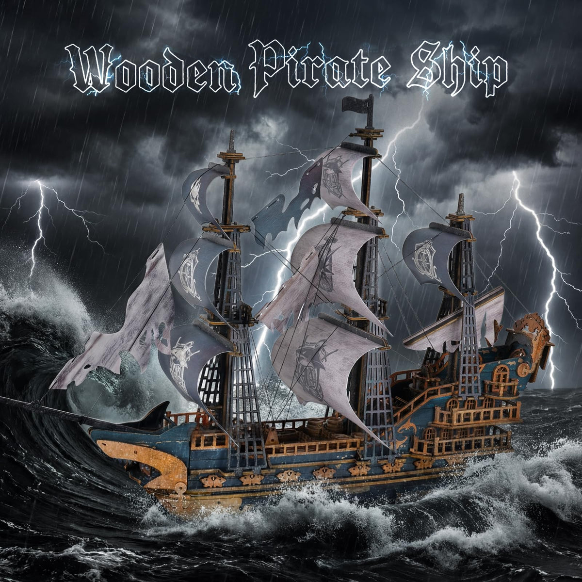 Shadow Sail 3D Ship Puzzle