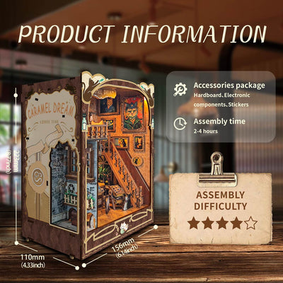 Caramel Dreams Cat Café Book Nook