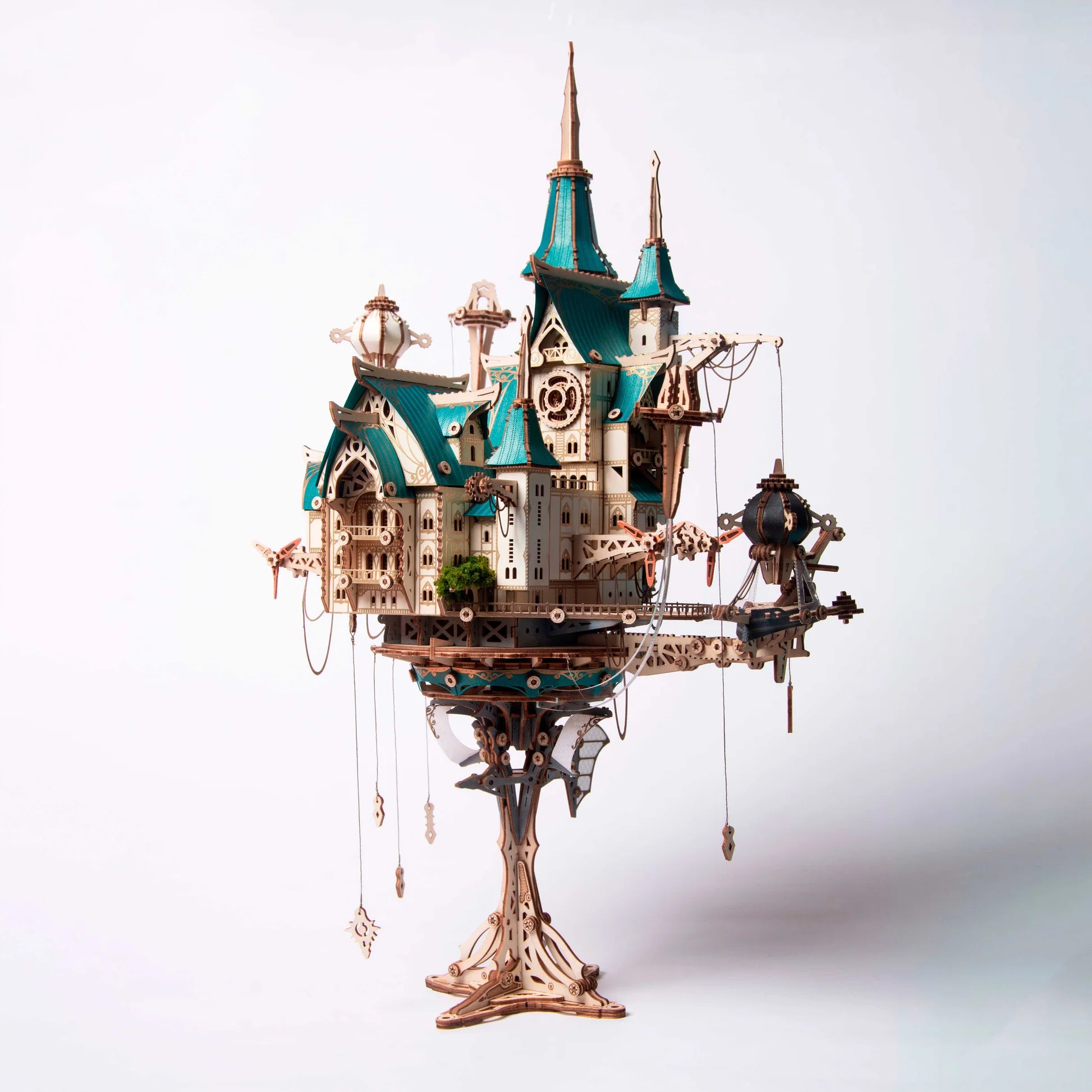 Fantasy Steam Castle 3D Wooden Puzzle
