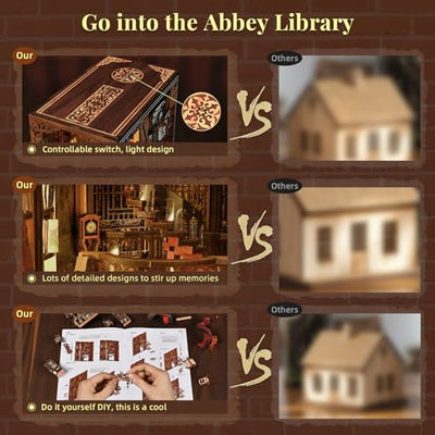 Abbey Library DIY Book Nook