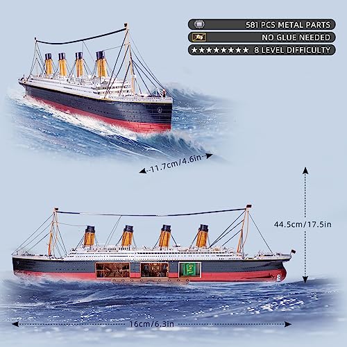 Titanic 3D Metal Puzzles