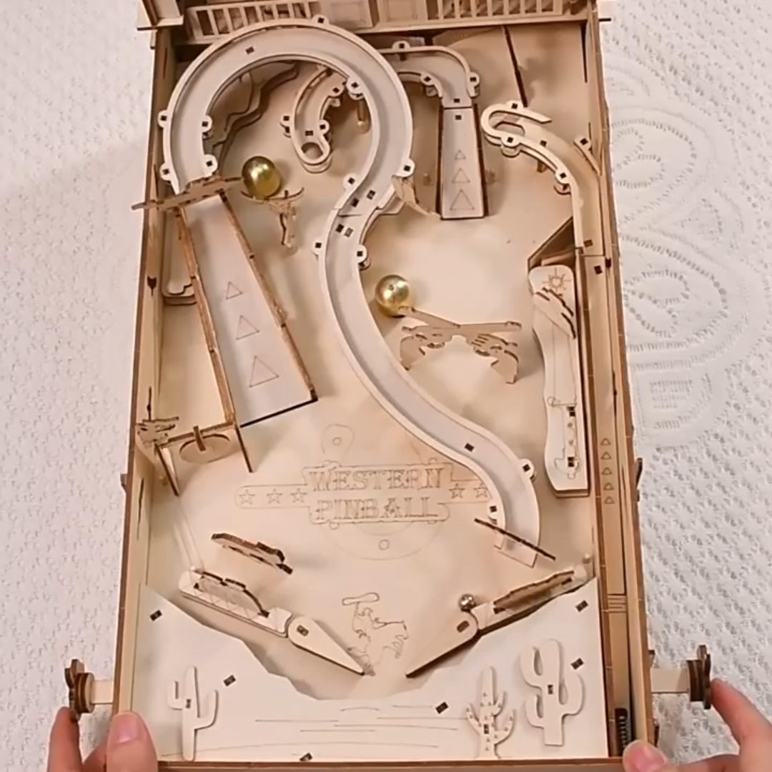 Pinball Machine 3D Wooden Puzzle
