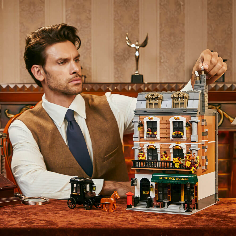 Sherlock Holmes Baker Street 3D Plastic Kit