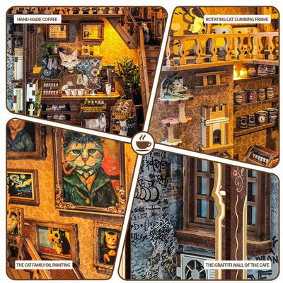 Caramel Dreams Cat Café Book Nook