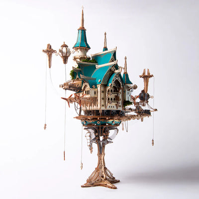 Fantasy Steam Castle 3D Wooden Puzzle
