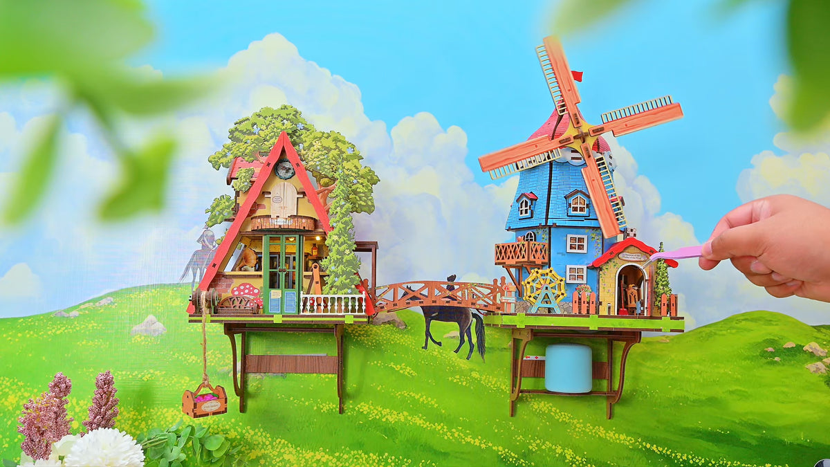 Windsong Town 3D Wooden Puzzle
