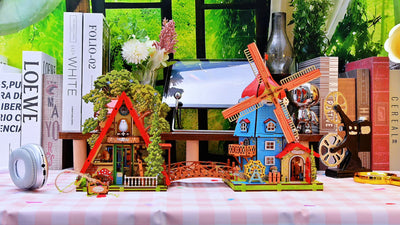 Windsong Town 3D Wooden Puzzle