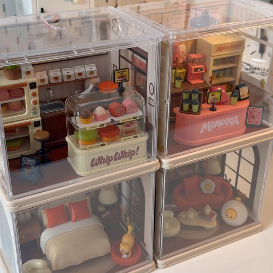 Cat Living Room Miniature House