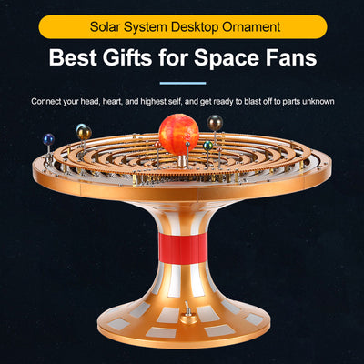Solar System Orrery 3D Metal Puzzle