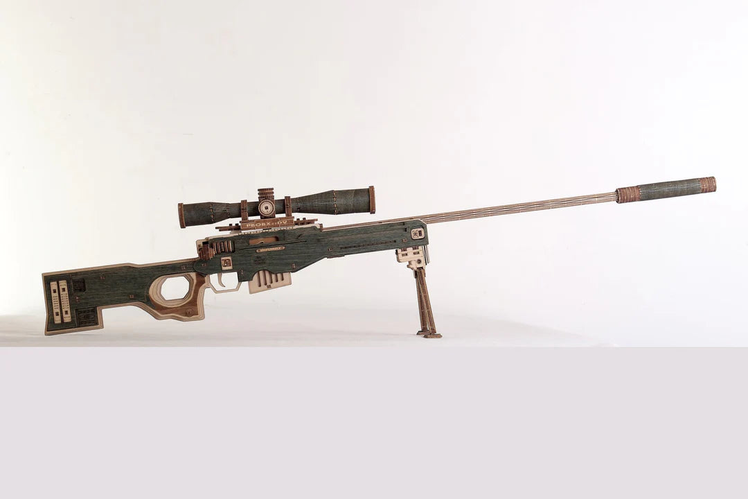 AWM Sniper Rifle Wooden 3D Puzzle