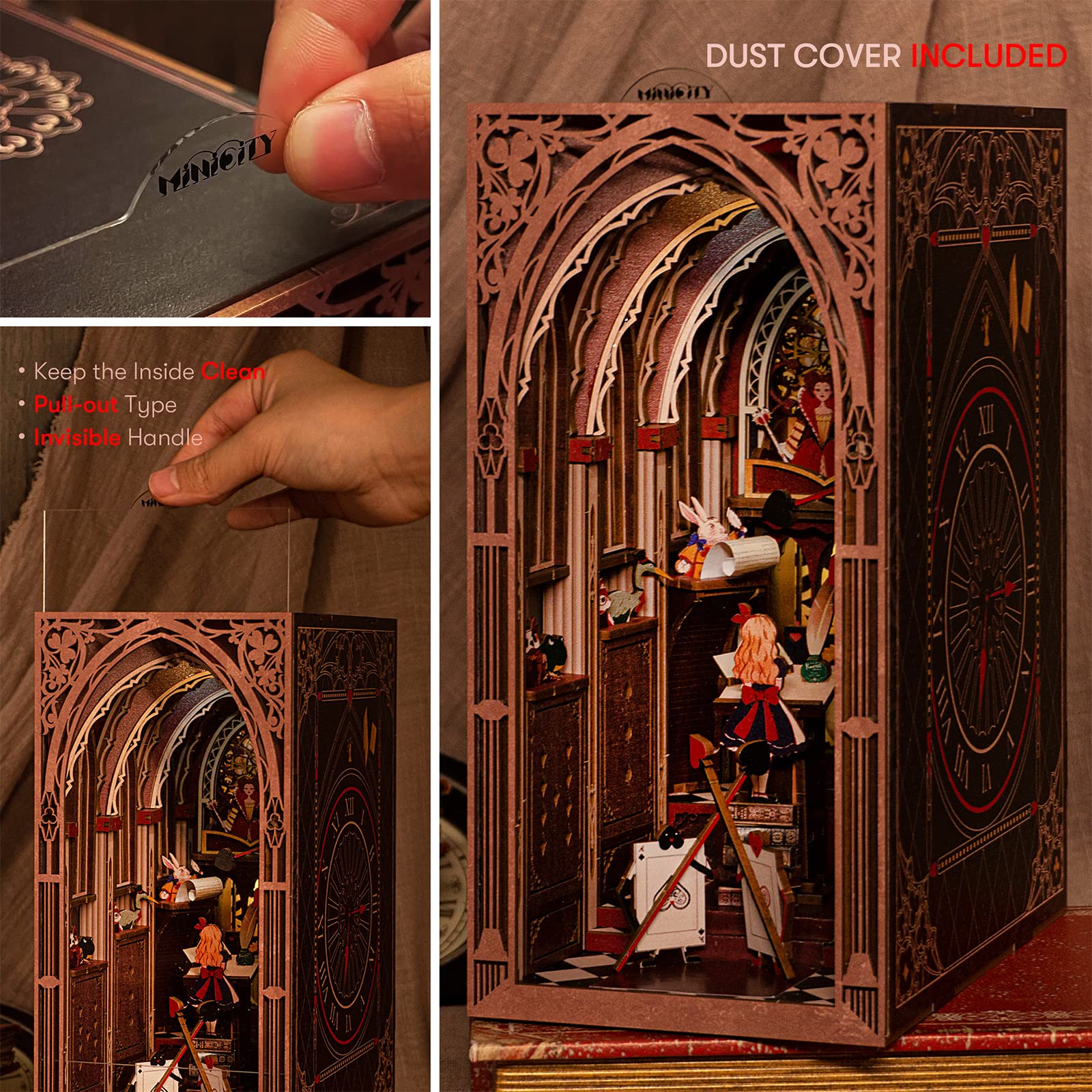 Alice in Wonderland DIY Book Nook