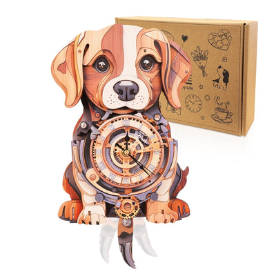 Dragon Clock 3D Wooden Puzzle